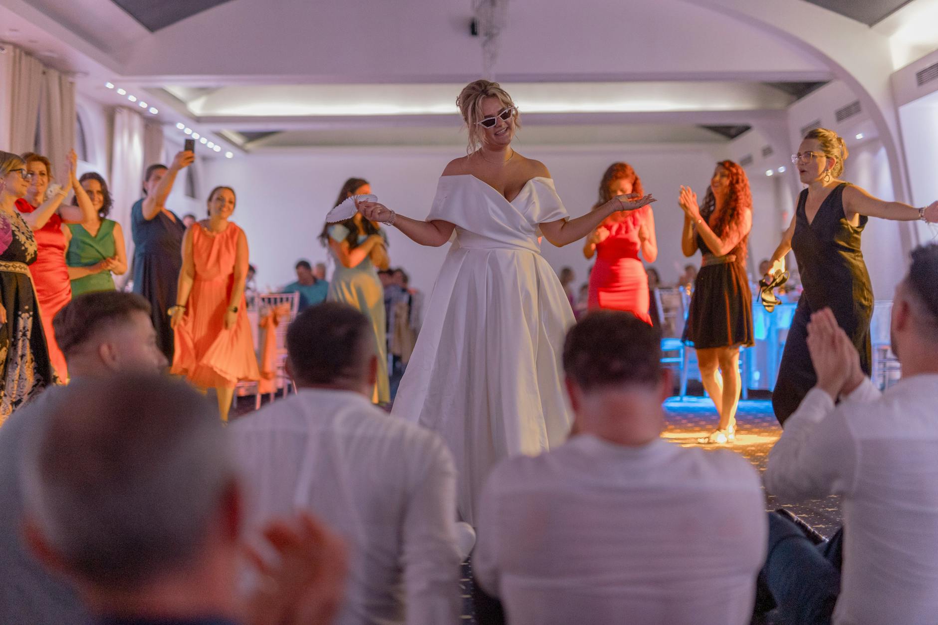 Die erste Tanzfläche des Abends